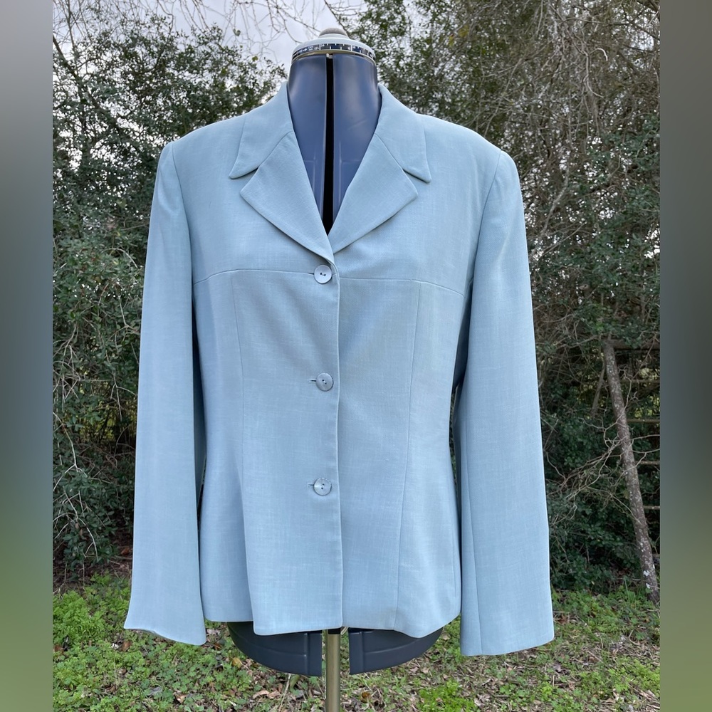 Light blue- Joneswear, Sz 10 Blazer